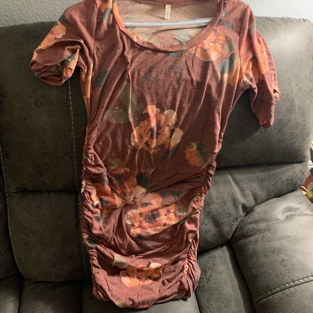 Maternity midi dress